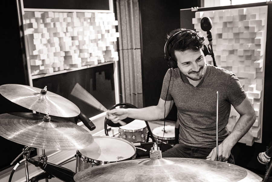     Damien Groleau - Photo credit Nicolas Grupp, drummer